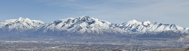 Wasatch Front mountain range